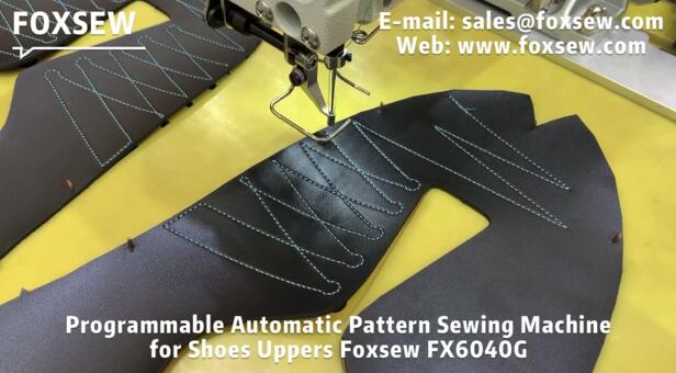 Automatic Shoes Upper Pattern Sewing Machine