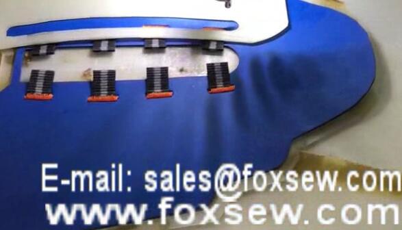 Automatic Shoelace Loop Attaching Sewing Unit