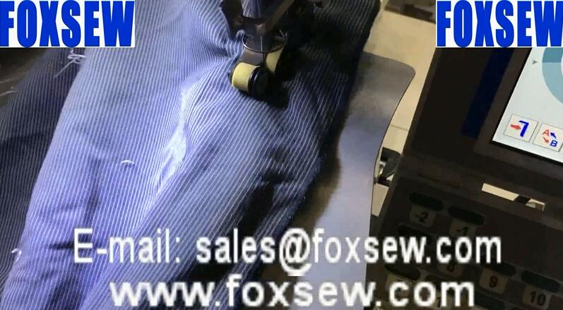 Programmed Automatic Sleeve Setting Sewing Machine