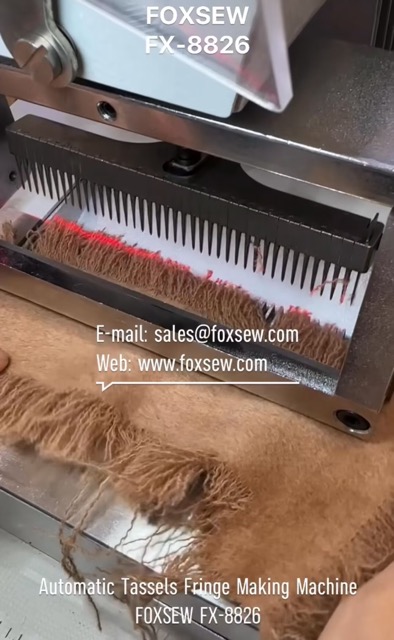 Automatic Tassel Fringe Making Machine