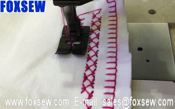 Heavy Duty Ornamental Stitching Machine for Decorative Seams 