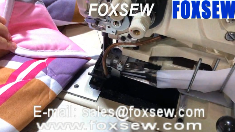 Comforters and Quilts Tape Binding Sewing Machine with Edge Trimmer