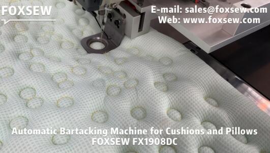 Electronic BarTacker Machine for Seat Cushion