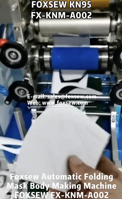 Automatic Folding Mask Body Making Machine
