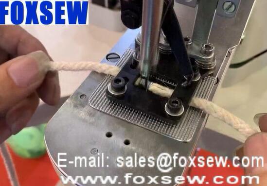 Electronic Rope Bartacking Sewing Machine