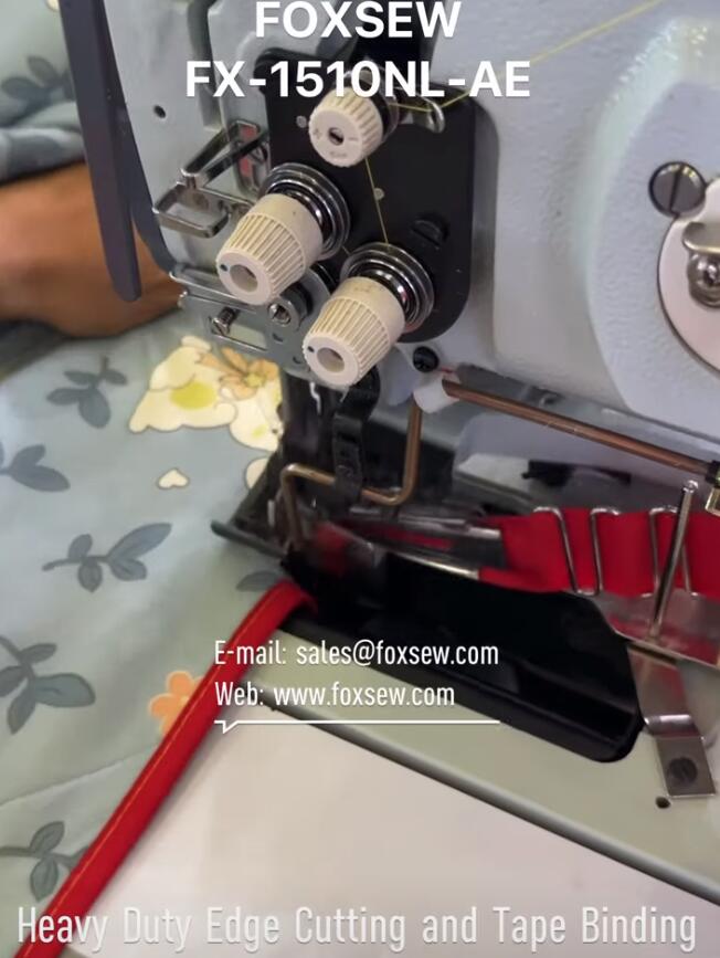 Heavy Duty Edge Cutting and Tape Binding Sewing Machine
