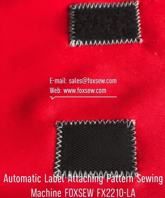 Automatic Label Attaching Pattern Sewing Machine