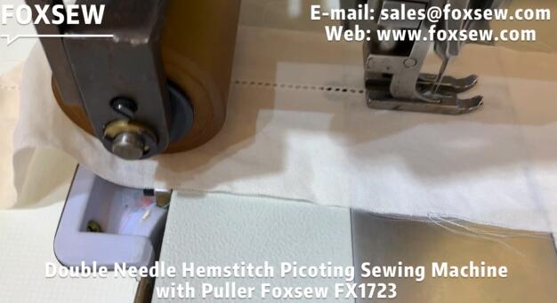 Hemstitch Picoting Sewing Machine with Puller
