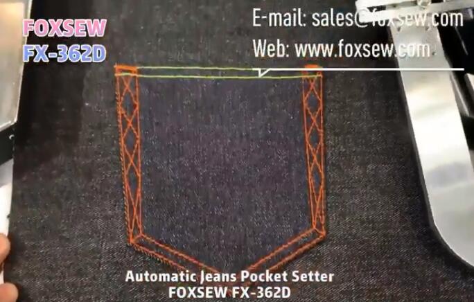 Automatic Jeans Pocket Setter