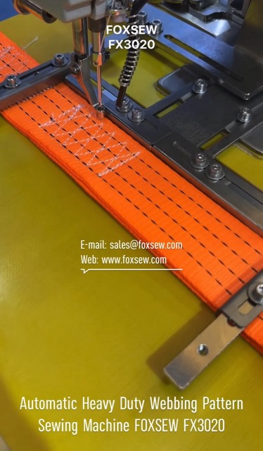 Automatic Heavy Duty Webbing Pattern Sewing Machine