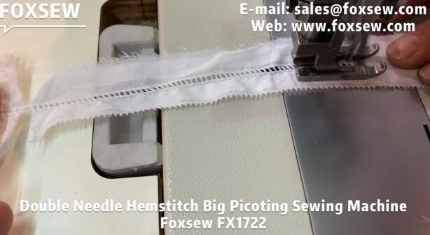 Double Needle HemStitch Picot Sewing Machine