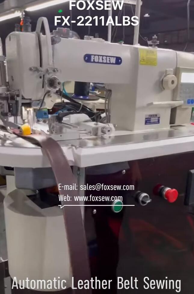 Automatic Leather Belt Sewing Machine