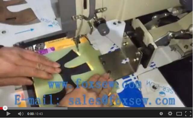 Programmable Pattern Sewing Machine for Sandals 