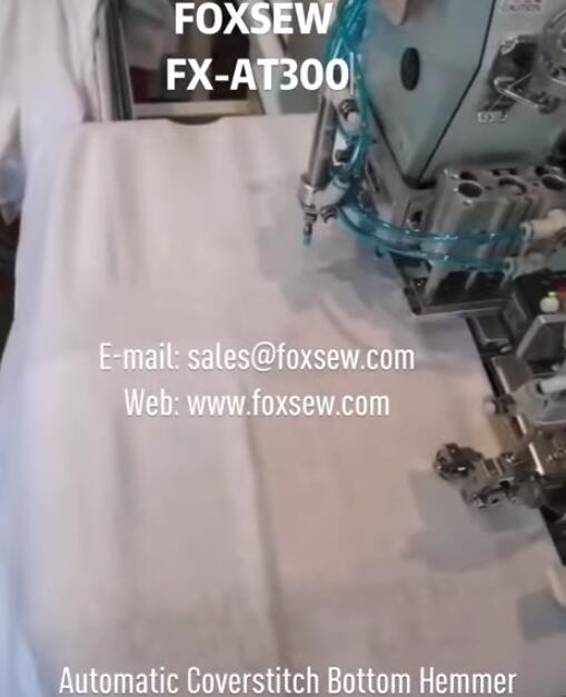 Automatic Coverstitch Bottom Hemming Sewing Machine Unit