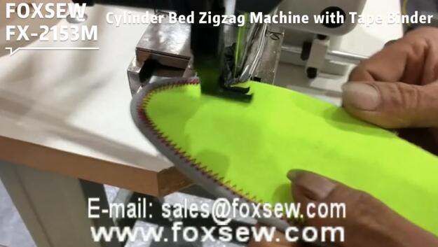 Cylinder Zigzag Sewing Machine for Shoes