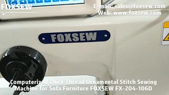 Ornamental Stitching Machine for Sofa Furniture