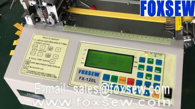 Automatic Webbing Tape Cutting Machine