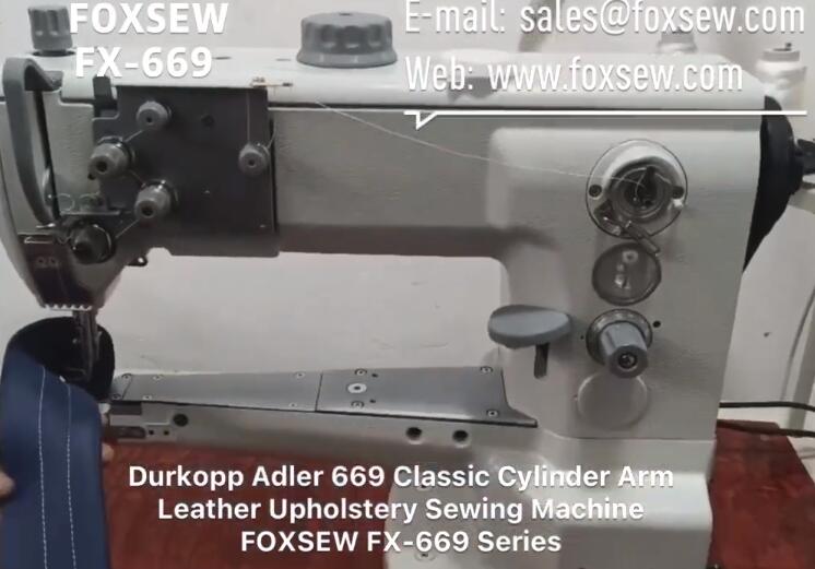 Durkopp Adler 669 Type Cylinder Arm Leather Upholstery Sewing Machine