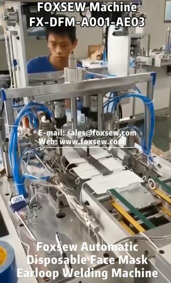 Automatic Face Mask Earloop Welding Machine