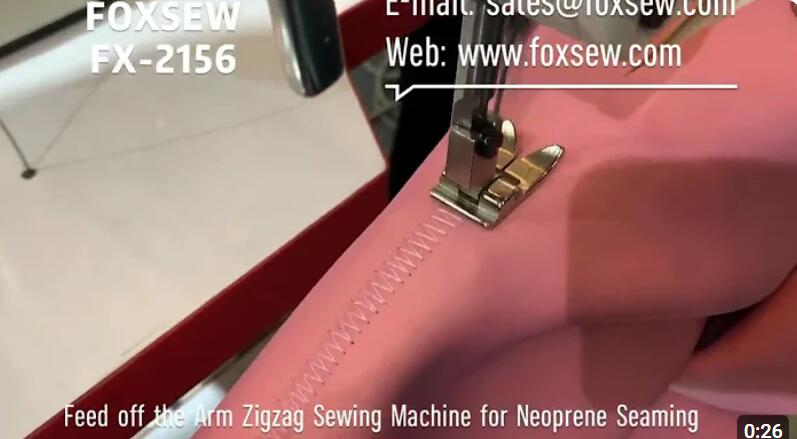 Feed off the Arm Neoprene Zigzag Sewing Machine