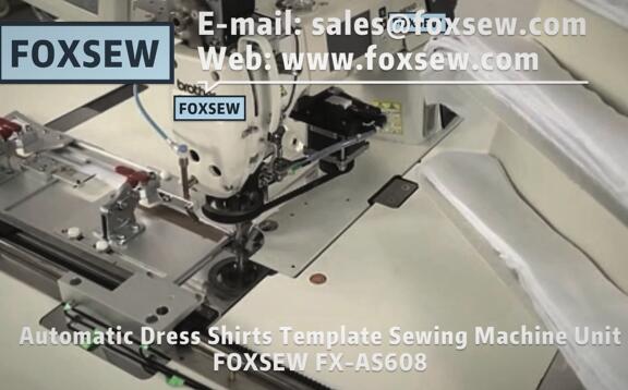 Automatic Shirt Template Sewing Unit