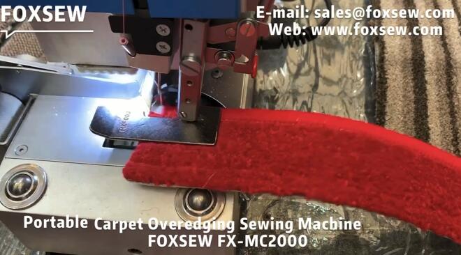 Portable Carpet Overedging Sewing Machine