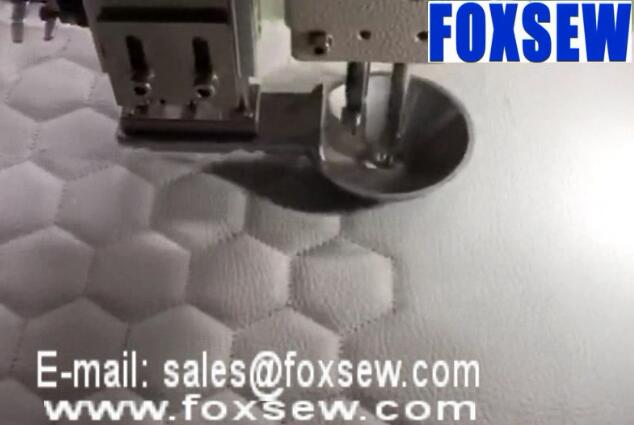King Size CNC Programmable Pattern Sewing Machine for Car Seat