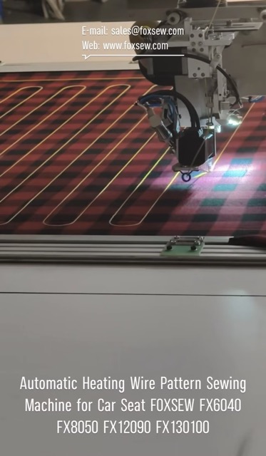 Automatic Heating Wire Sewing Machine for Car Seat