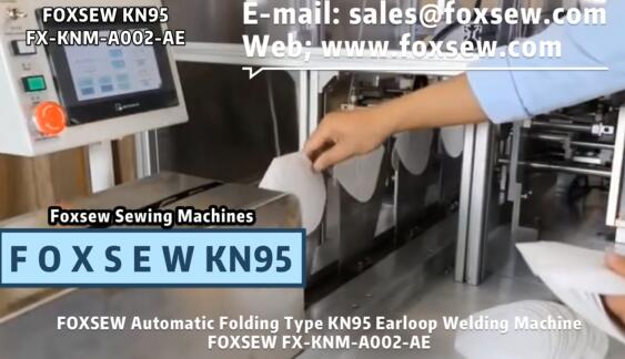 Automatic N95 Mask Earloop Welding Machine