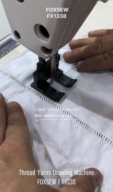 Thread Yarns Drawing Machine