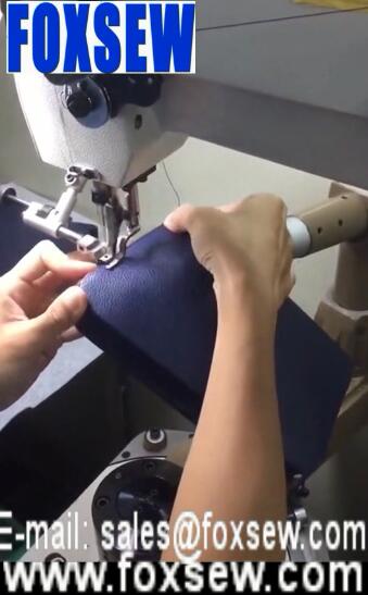 Handbag Sewing Machine with Rotating Bed