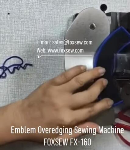 Badge Overedging Sewing Machine