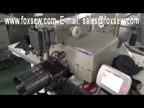 Automatic Curved Visor Pattern Sewing Machine FOXSEW