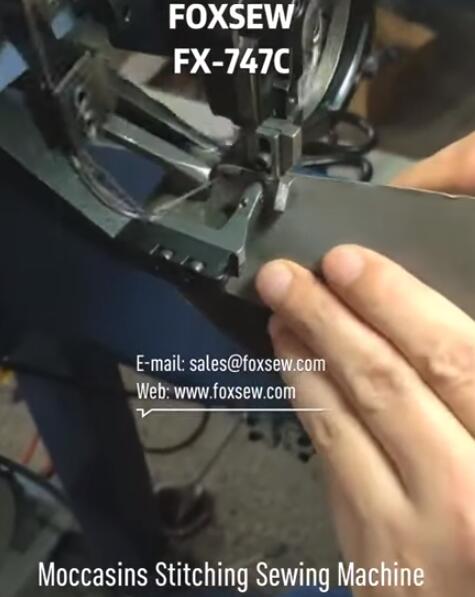 Moccasins Stitching Sewing Machine
