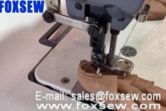 Shoes Upper Head Creasing Sewing Machine