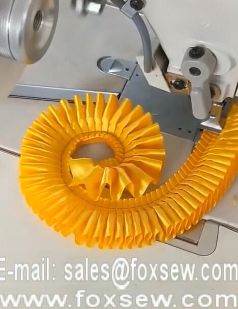 Multi Pleating Sewing Machine for Rosette Ribbon