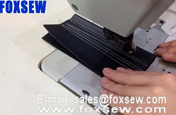 Heavy Duty Flat Bed Roller Feed Leather Sewing Machine