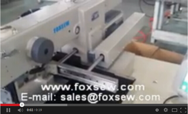 Automatic Visor Stitching Machine