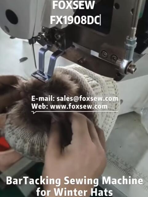 Electronic Bartacking Machine for Winter Hats