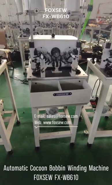 Automatic Cocoon Bobbin Winding Machine