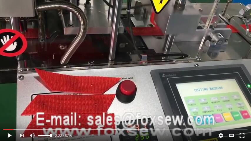 Automatic Cutting Machine with Hole Puncher 