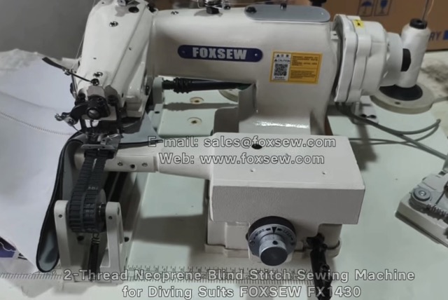2-Thread Neoprene Blind Stitch Sewing Machine for Diving Suits