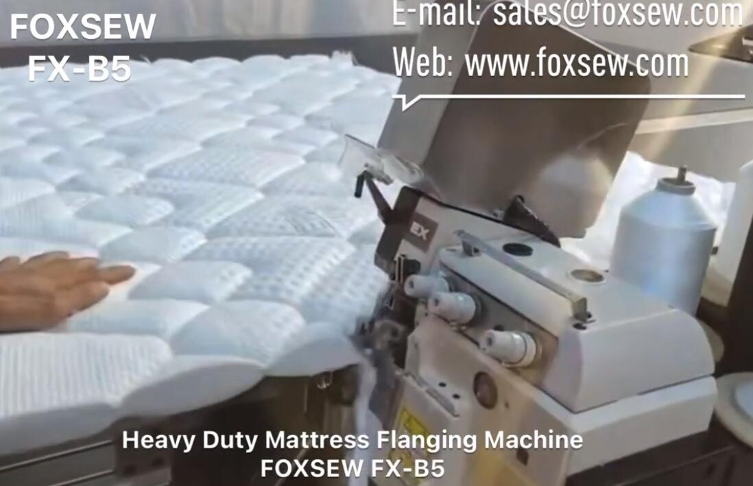 Heavy Duty Mattress Flanging Machine