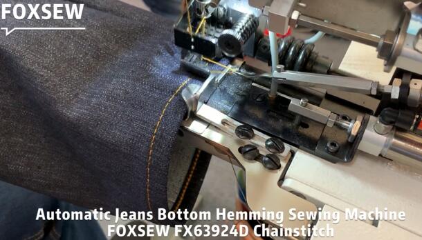 Automatic Jeans Bottom Hemming Machine