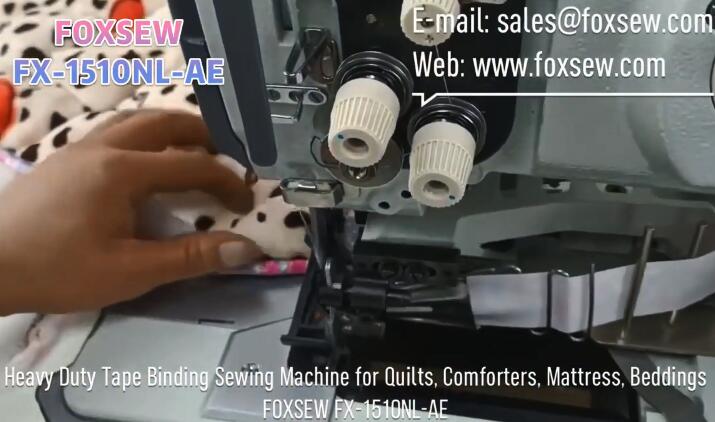 Heavy Duty Tape Binding Machine for Quilts, Mattress, Comforters, Seat Cushions, Pillows