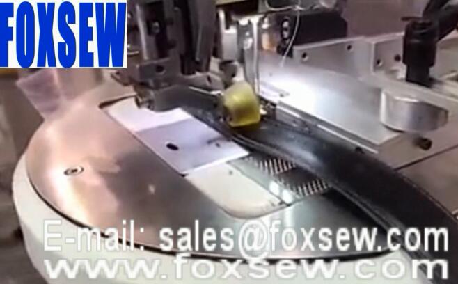 Automatic Leather Belts Sewing Machine