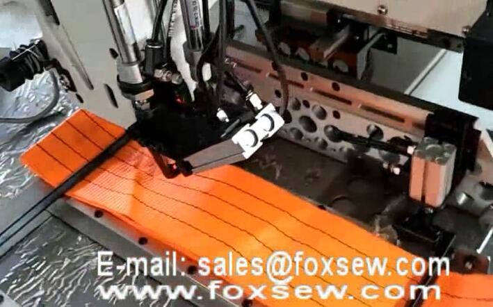 Extra Heavy Duty Automatic Webbing Sling Pattern Sewing Machine