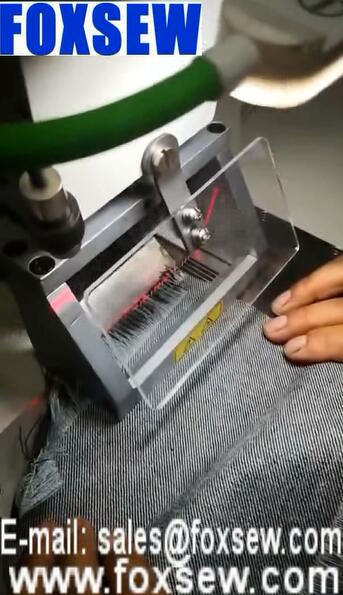 Automatic Fringing Lace Making Machine