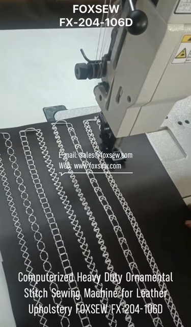 Computerized Heavy Duty Ornamental Stitch Sewing Machine