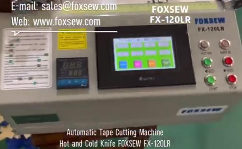 Automatic Tape Cutting Machine Hot and Cold Knife